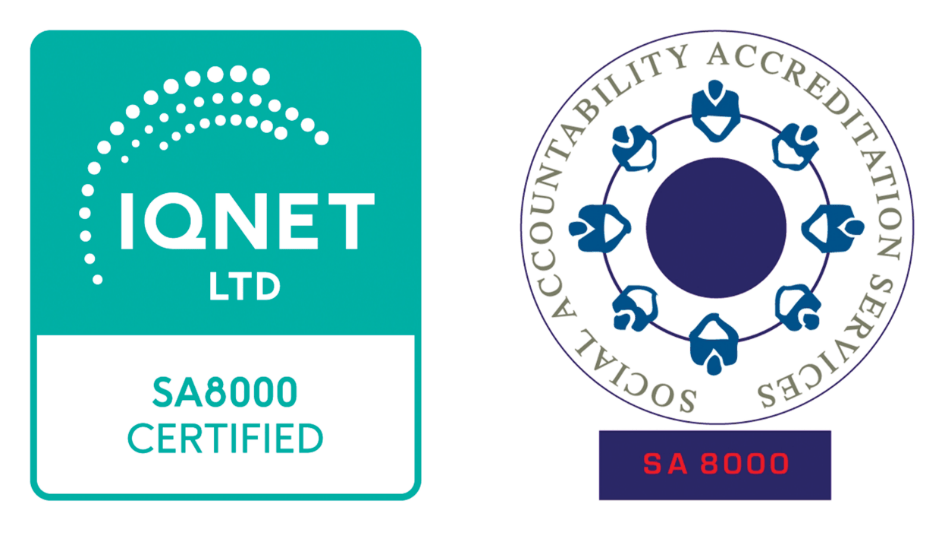 IQNet Ltd SA8000 Certification